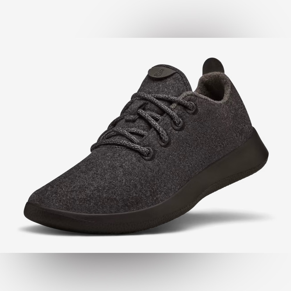 Allbirds Women's Wool Runner Merino Wool Size 9 Charcoal Gray Black - Picture 2 of 8